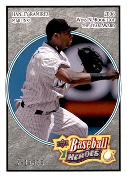 2008 Upper Deck Baseball Heroes - Charcoal #68 Hanley Ramirez Front