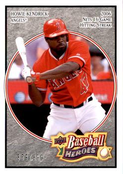2008 Upper Deck Baseball Heroes - Charcoal #84 Howie Kendrick Front