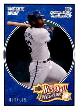 2008 Upper Deck Baseball Heroes - Navy Blue #81 Bo Jackson Front