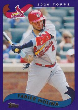 2020 Topps Archives - Purple #234 Yadier Molina Front