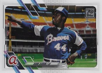 2021 Topps #120 Hank Aaron Front