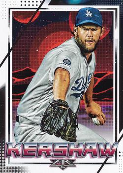 2020 Topps Fire #27 Clayton Kershaw Front