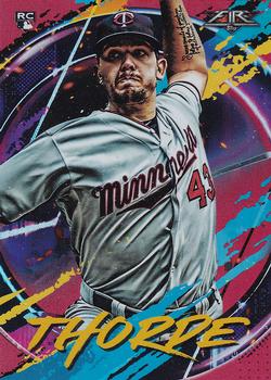 2020 Topps Fire - Flame #117 Lewis Thorpe Front