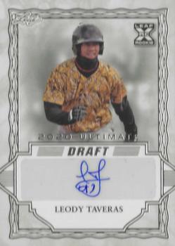 2020 Leaf Ultimate #BA-LT1 Leody Taveras Front