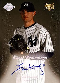 2008 Upper Deck Sweet Spot - Sweet Beginnings Autographs SN50 #127 Ian Kennedy Front