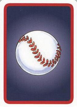 2006 Hero Decks Cleveland Indians Baseball Heroes Playing Cards #K♣ Tris Speaker Back