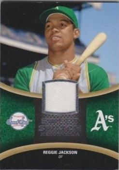 2008 Upper Deck Sweet Spot - Swatches #SS-RJ Reggie Jackson Front