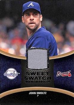 2008 Upper Deck Sweet Spot - Swatches #SS-SM John Smoltz Front