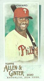 2020 Topps Allen & Ginter - Mini #329 Ryan Howard Front