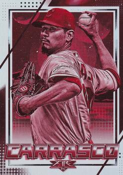2020 Topps Fire - Red Blaze #82 Carlos Carrasco Front
