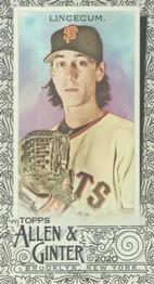 2020 Topps Allen & Ginter - Mini Black Border #7 Tim Lincecum Front