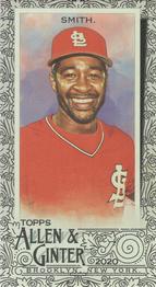 2020 Topps Allen & Ginter - Mini Black Border #150 Ozzie Smith Front