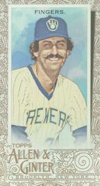 2020 Topps Allen & Ginter - Mini Gold Border #334 Rollie Fingers Front