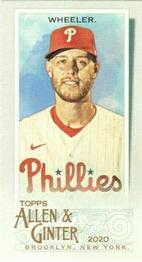 2020 Topps Allen & Ginter - Mini No Card Number #NNO Zack Wheeler Front