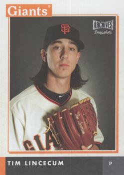 2020 Topps Archives Snapshots #AS-TL Tim Lincecum Front