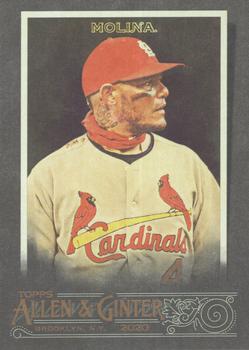 2020 Topps Allen & Ginter X #137 Yadier Molina Front