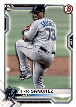 2021 Bowman #13 Sixto Sanchez Front