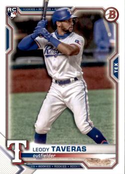 2021 Bowman #18 Leody Taveras Front