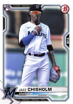 2021 Bowman #71 Jazz Chisholm Front