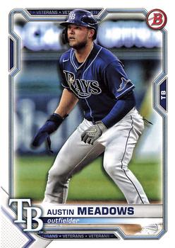 2021 Bowman #99 Austin Meadows Front