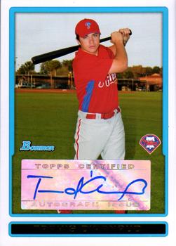 2009 Bowman - Prospects Autographs #BPA-TD Travis D'Arnaud Front