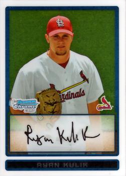 2009 Bowman Chrome - Prospects #BCP193 Ryan Kulik Front