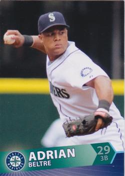 2008 Cloverdale Meats Seattle Mariners #4 Adrian Beltre Front