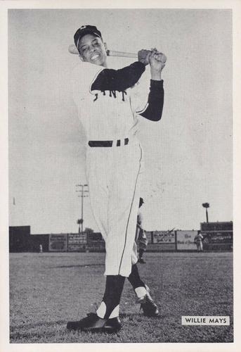 1954 All Star Photo Pack #NNO Willie Mays Front