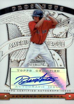 2009 Bowman Sterling - Prospects #BSP-RF Reymond Fuentes Front
