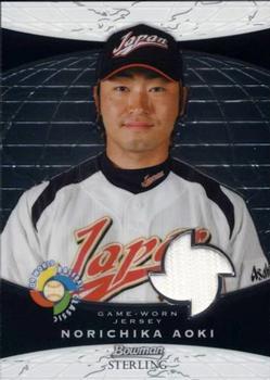 2009 Bowman Sterling - WBC Relics #BCR-NA Norichika Aoki Front