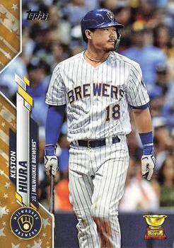 2020 Topps - Gold Star #571 Keston Hiura Front