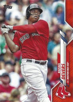 2020 Topps - Orange #314 Rafael Devers Front