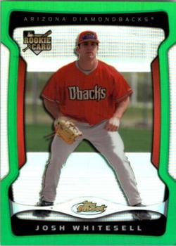 2009 Finest - Refractors Green #146 Josh Whitesell Front