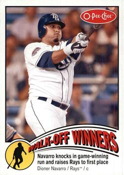 2009 O-Pee-Chee - Walk-Off Winners #WK10 Dioner Navarro Front