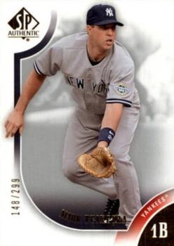 2009 SP Authentic - Gold #25 Mark Teixeira Front