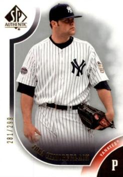 2009 SP Authentic - Gold #62 Joba Chamberlain Front