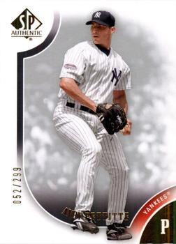 2009 SP Authentic - Gold #71 Andy Pettitte Front