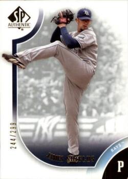 2009 SP Authentic - Gold #88 James Shields Front