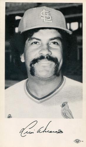 1974 St. Louis Cardinals Photocards #NNO Luis Alvarado Front