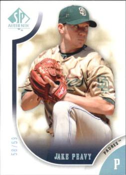 2009 SP Authentic - Silver #79 Jake Peavy Front