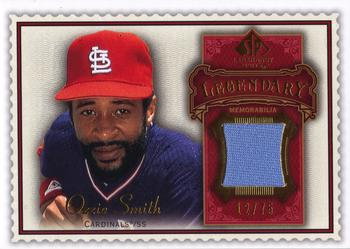 2009 SP Legendary Cuts - Legendary Memorabilia Red #LM-OS2 Ozzie Smith Front