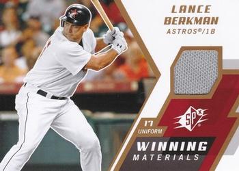 2009 SPx - Winning Materials #WM-LB Lance Berkman Front