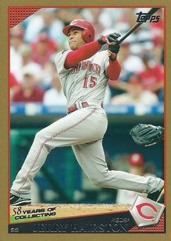 2009 Topps - Gold #29 Jerry Hairston Front