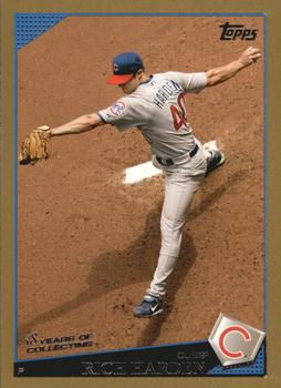 2009 Topps - Gold #75 Rich Harden Front