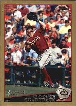 2009 Topps - Gold #358 Chad Tracy Front