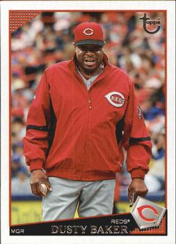 2009 Topps - Retro Gray Back #54 Dusty Baker Front