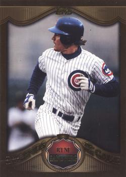 2009 Topps - Legends of the Game Gold (Target) #LLG-28 Ryne Sandberg Front