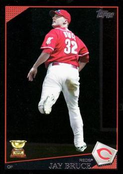 2009 Topps - Black #220 Jay Bruce Front