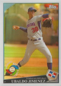 2009 Topps - World Baseball Classic Rising Star Redemption #4 Ubaldo Jimenez Front