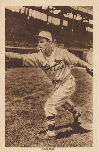 1931 Metropolitan Studios St. Louis Cardinals (W754) #NNO Dizzy Dean Front